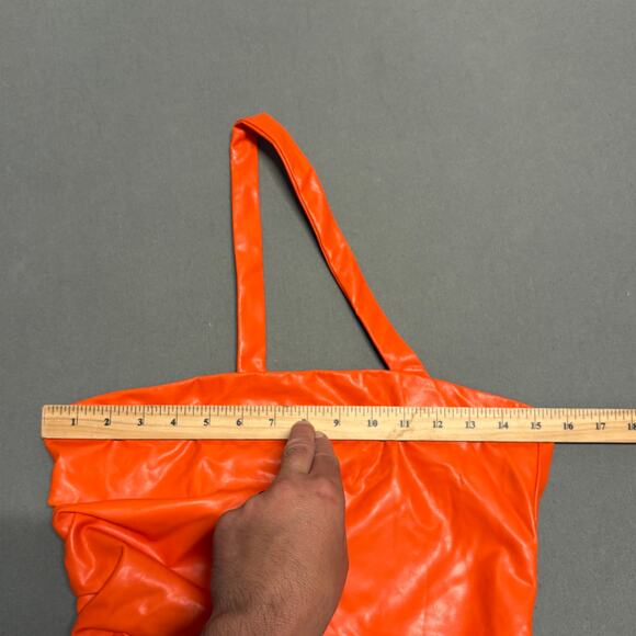 MICHAEL COSTELLO x REVOLVE Kolt Mini Dress in Orange Size M - Picture 13 of 14